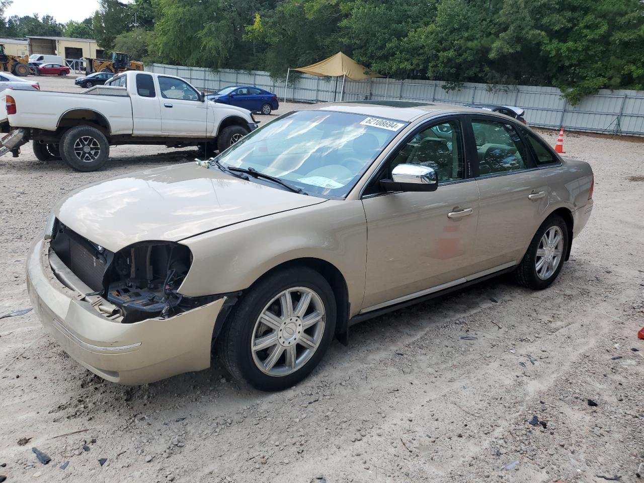 2007 Ford Five Hundred Limited VIN: 1FAHP28167G150841 Lot: 62108694