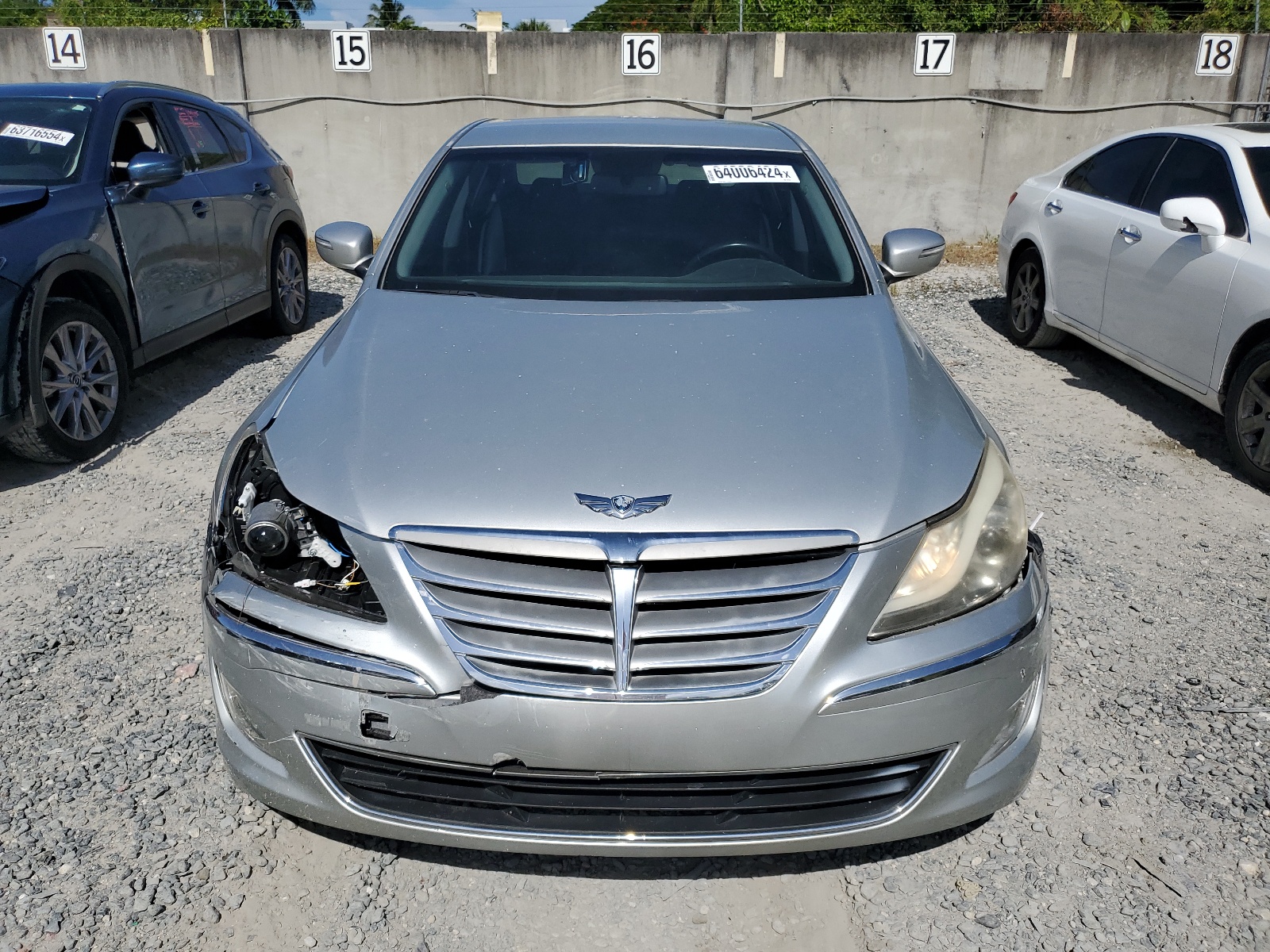 2013 Hyundai Genesis 3.8L vin: KMHGC4DD9DU247246