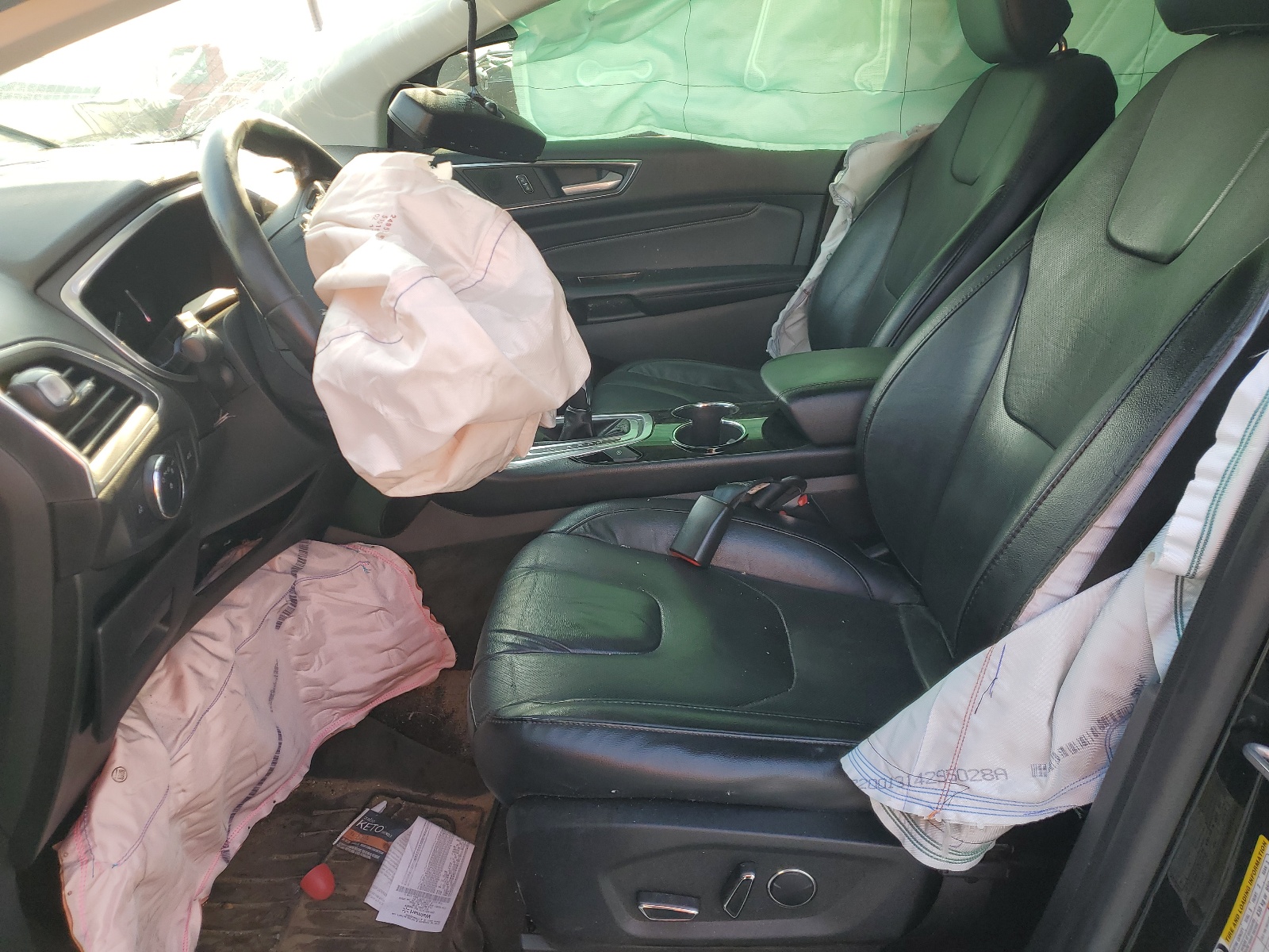 2FMPK4K98HBB20484 2017 Ford Edge Titanium