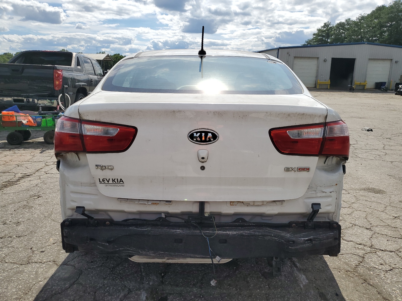 2012 Kia Rio Ex vin: KNADN4A3XC6089576