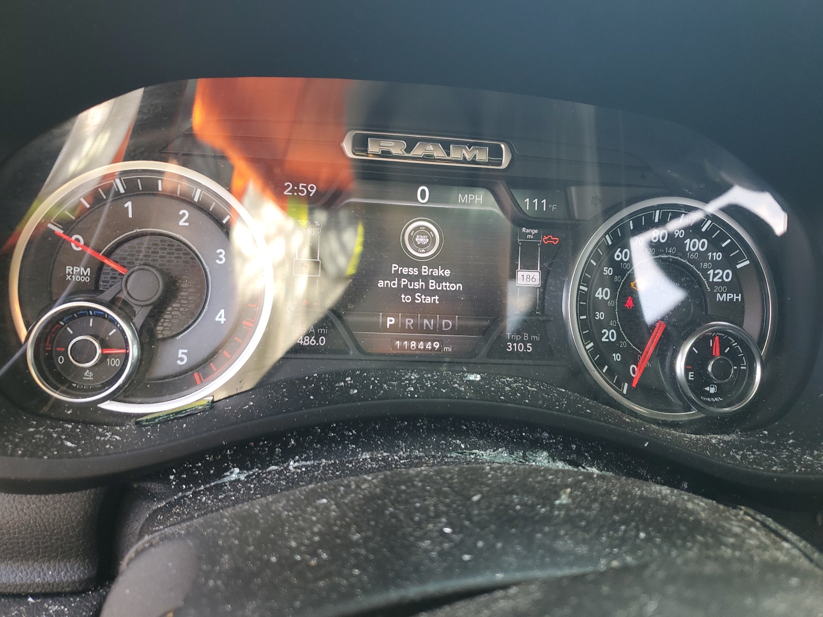 3C6UR5KL1KG681030 2019 Ram 2500 Laramie