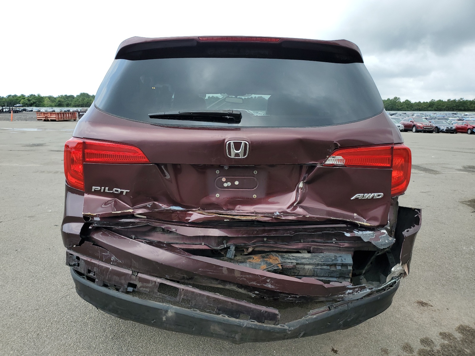 5FNYF6H74GB092649 2016 Honda Pilot Exln