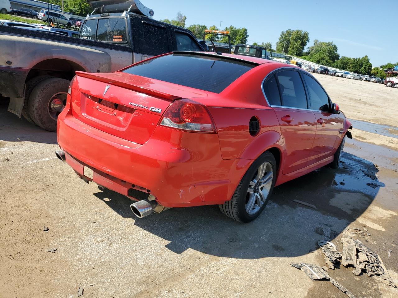 2008 Pontiac G8 VIN: 6G2ER57758L145385 Lot: 63190284