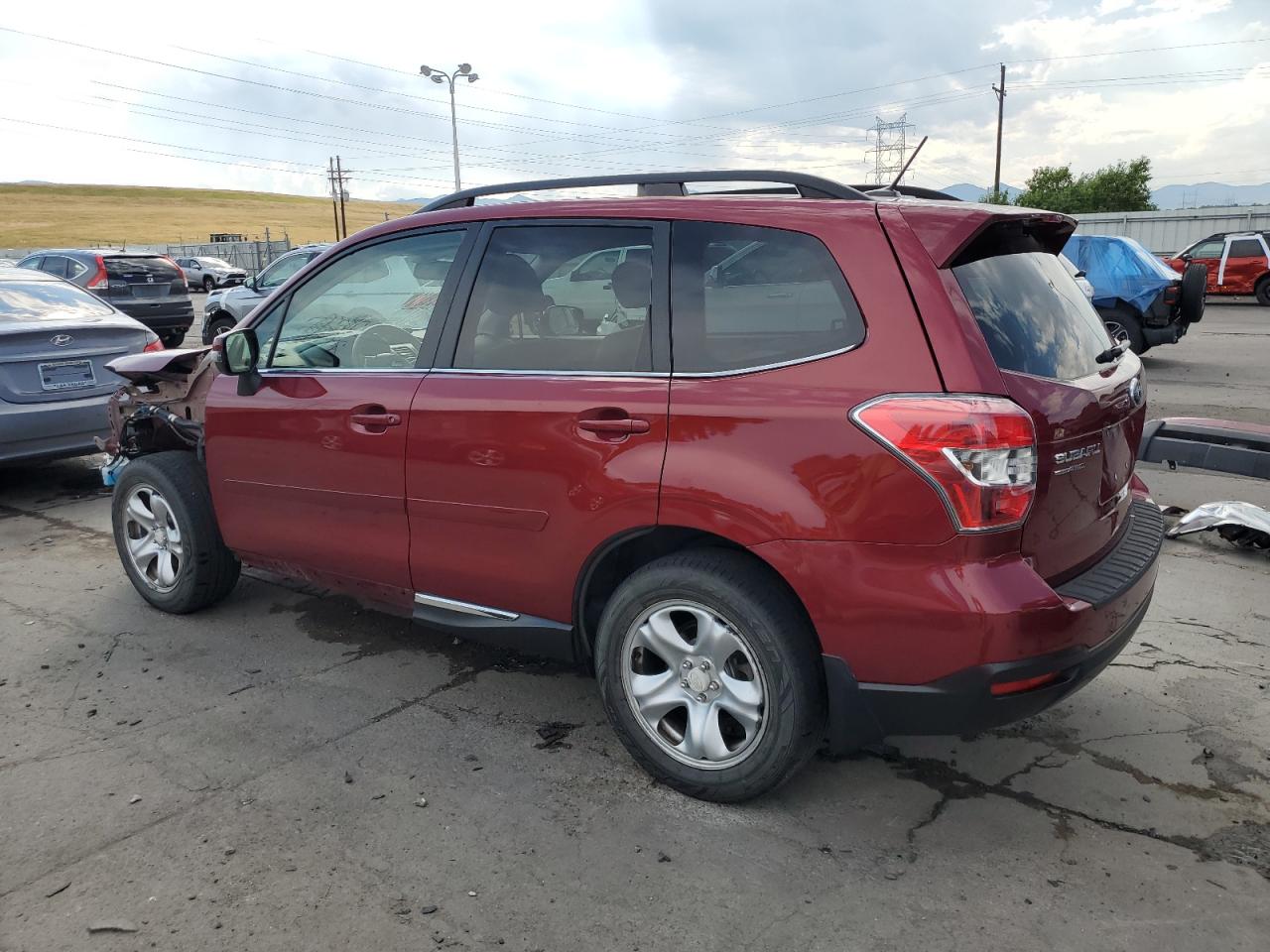 2015 Subaru Forester 2.5I Touring VIN: JF2SJAWCXFH525561 Lot: 63612354