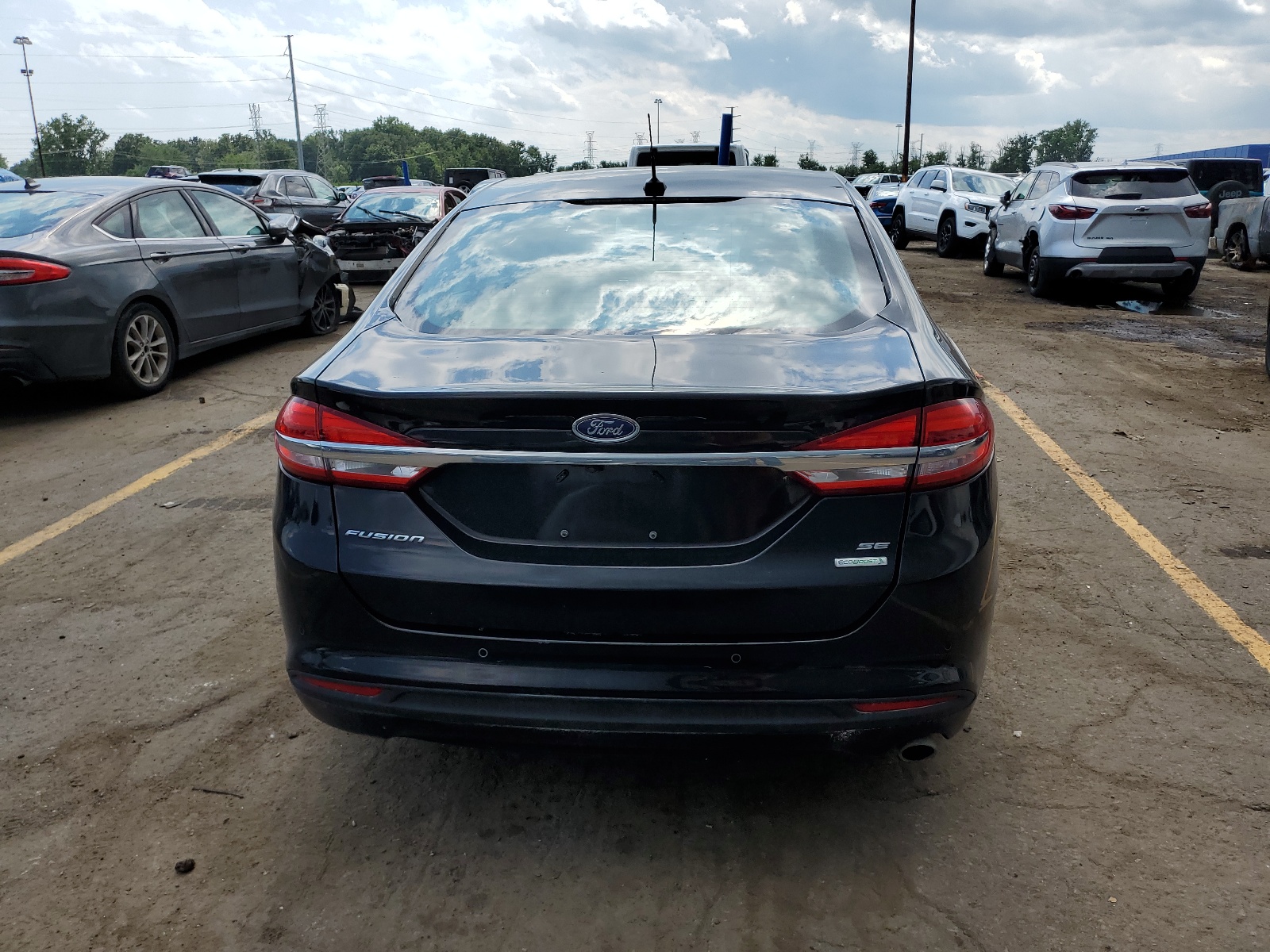 3FA6P0HD2HR227740 2017 Ford Fusion Se
