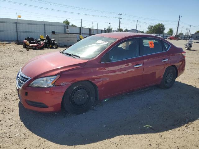  NISSAN SENTRA 2013 Червоний