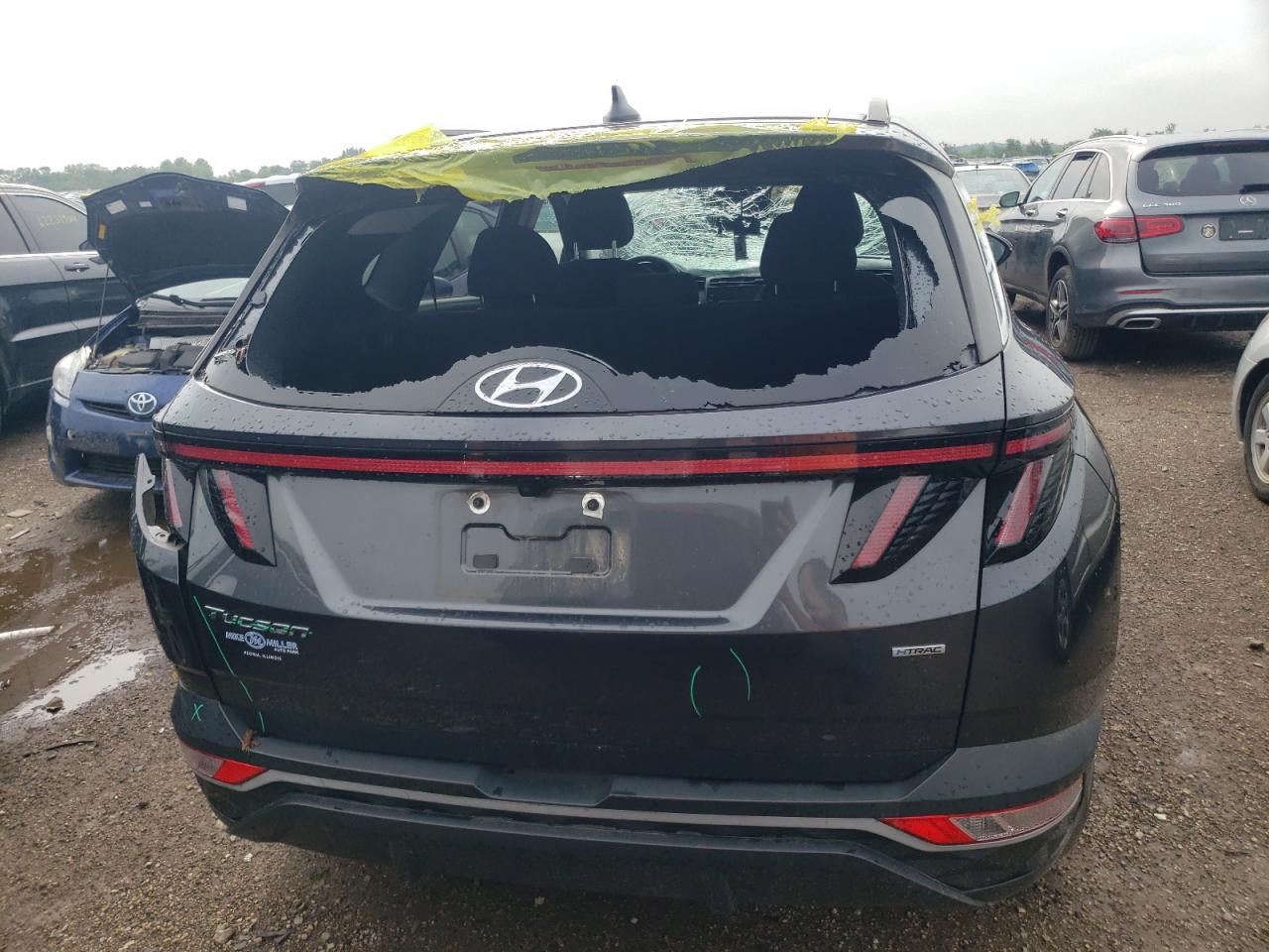 2022 Hyundai Tucson Sel VIN: 5NMJBCAE9NH018806 Lot: 62239674