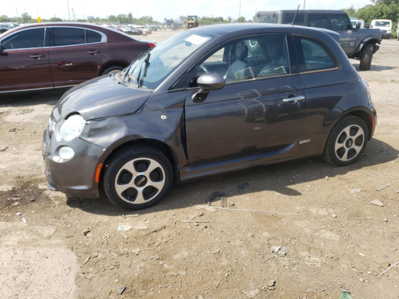 2014 Fiat 500 Electric VIN: 3C3CFFGE5ET291318 Lot: 62405304
