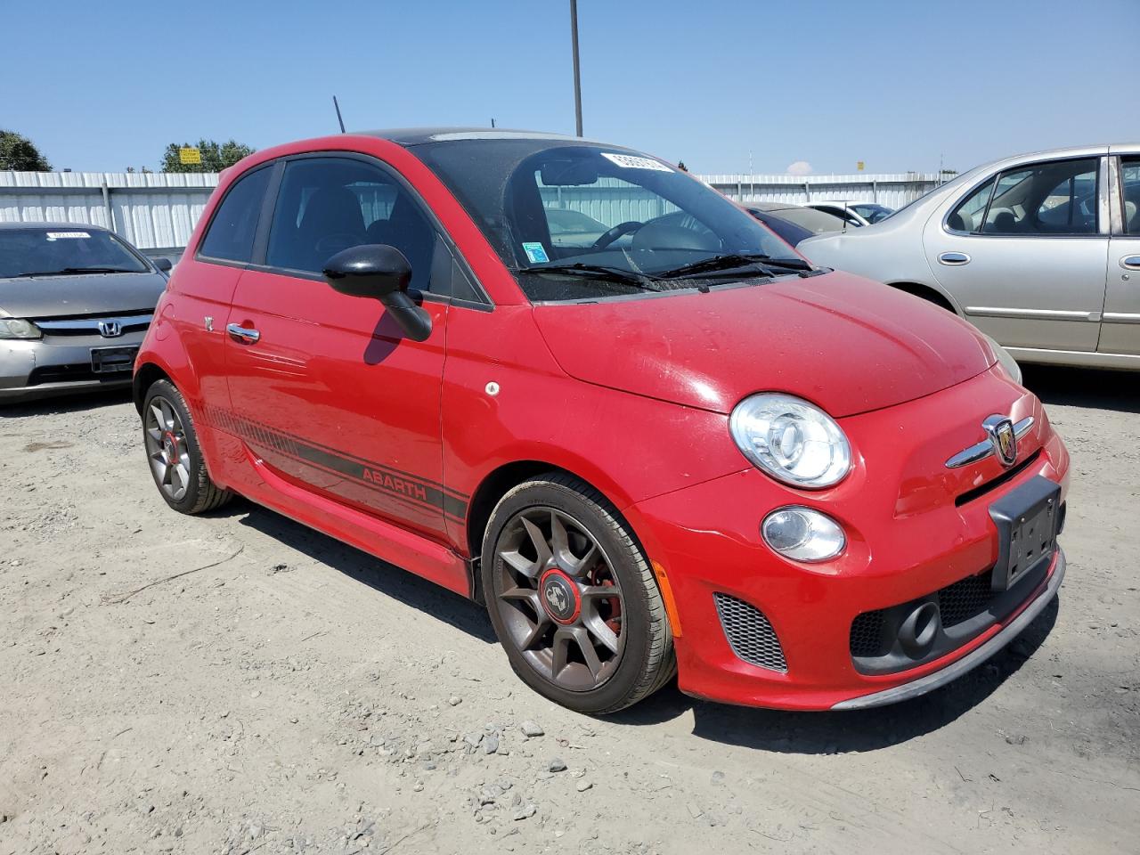 2012 Fiat 500 Abarth VIN: 3C3CFFFH7CT382700 Lot: 63697974