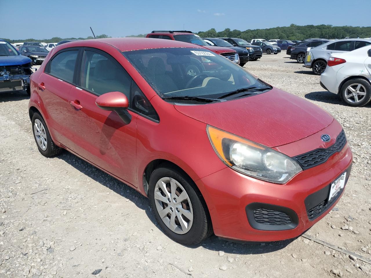 2012 Kia Rio Lx VIN: KNADM5A35C6027432 Lot: 63722504