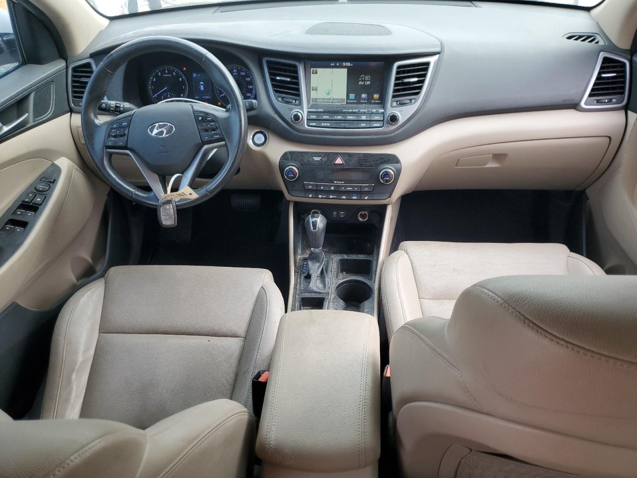 2017 Hyundai Tucson Limited VIN: KM8J3CA27HU433845 Lot: 60425884