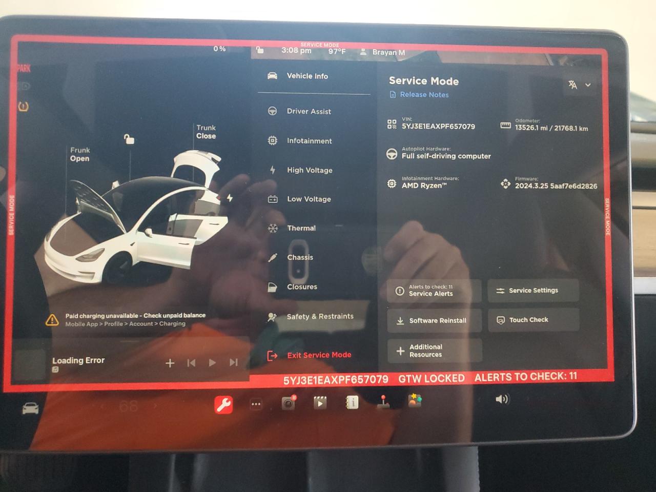 5YJ3E1EAXPF657079 2023 Tesla Model 3