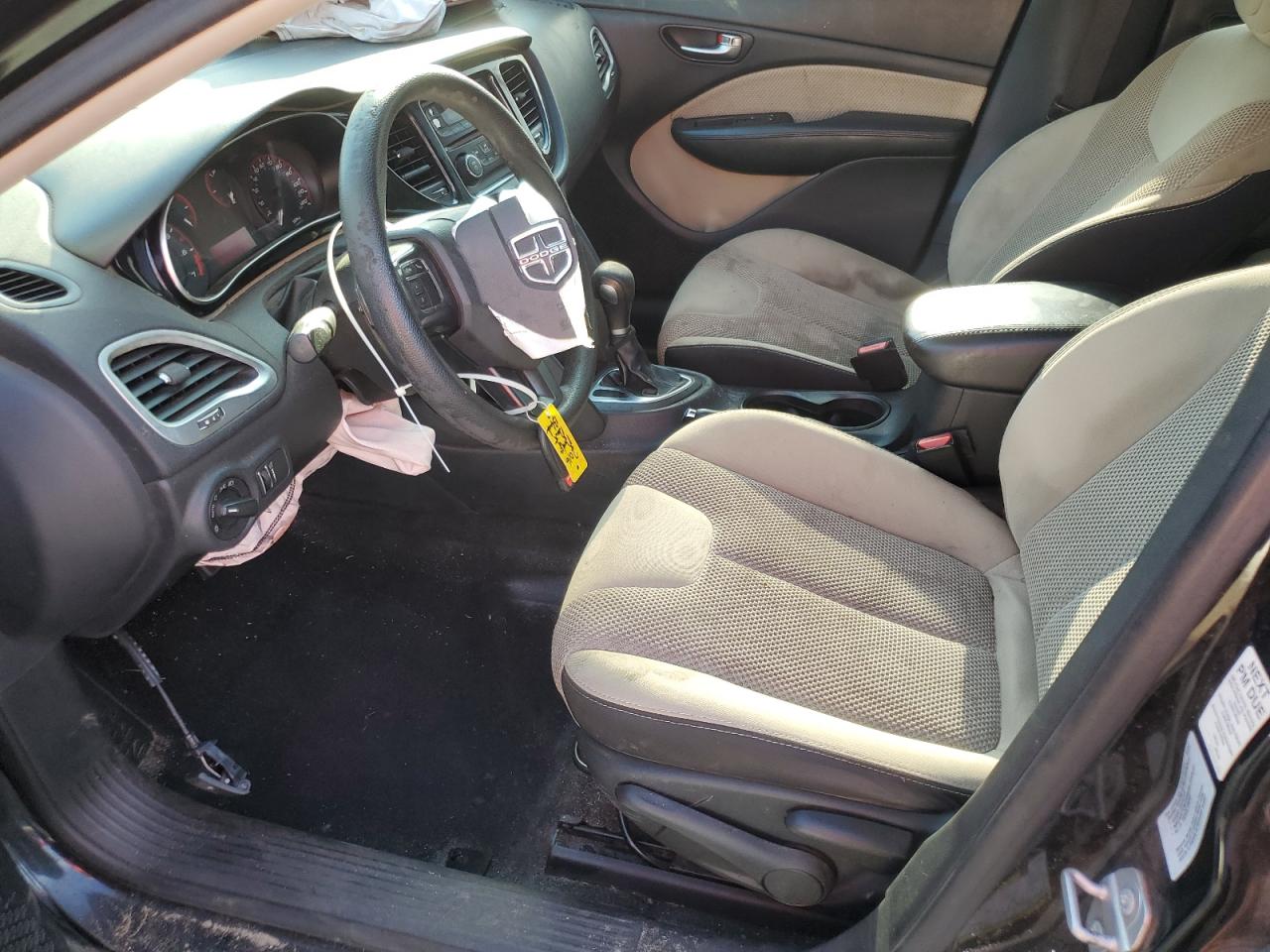 2016 Dodge Dart Sxt VIN: 1C3CDFBBXGD609817 Lot: 65236124