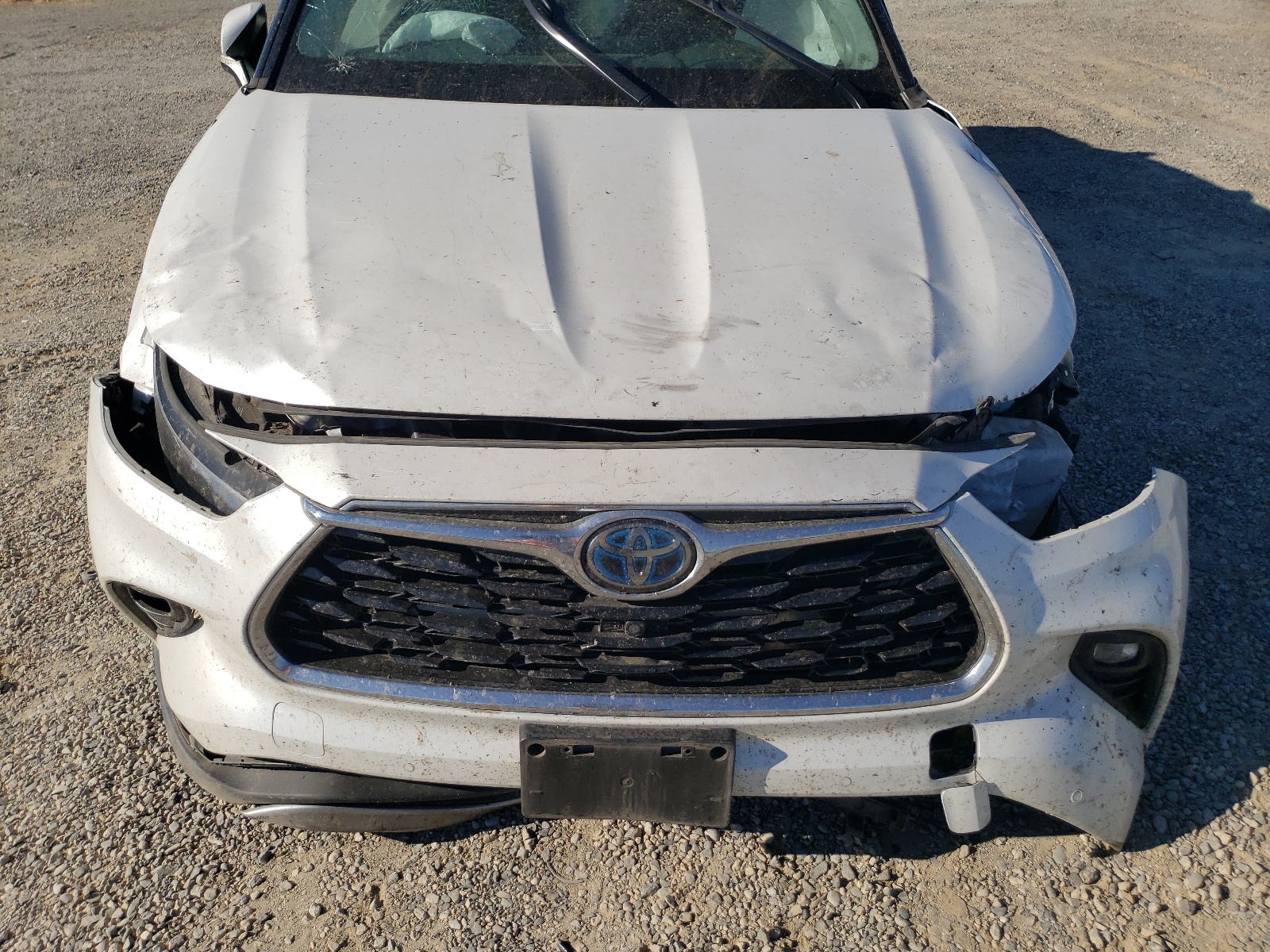 5TDEBRCH1MS021853 2021 Toyota Highlander Hybrid Platinum