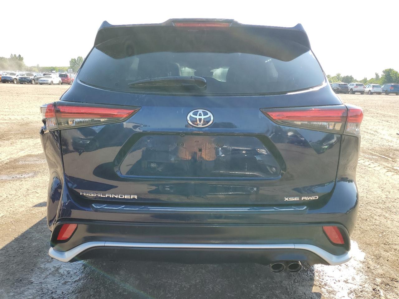 2021 Toyota Highlander Xse VIN: 5TDLZRBH6MS109219 Lot: 64135694