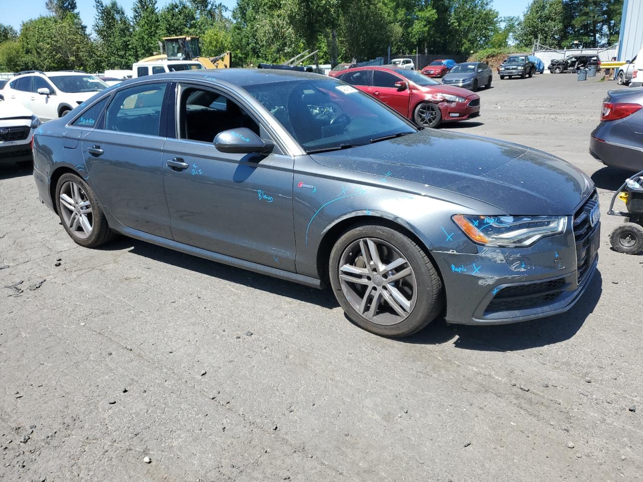 2012 Audi A6 Prestige VIN: WAUHGAFC3CN052491 Lot: 64247594