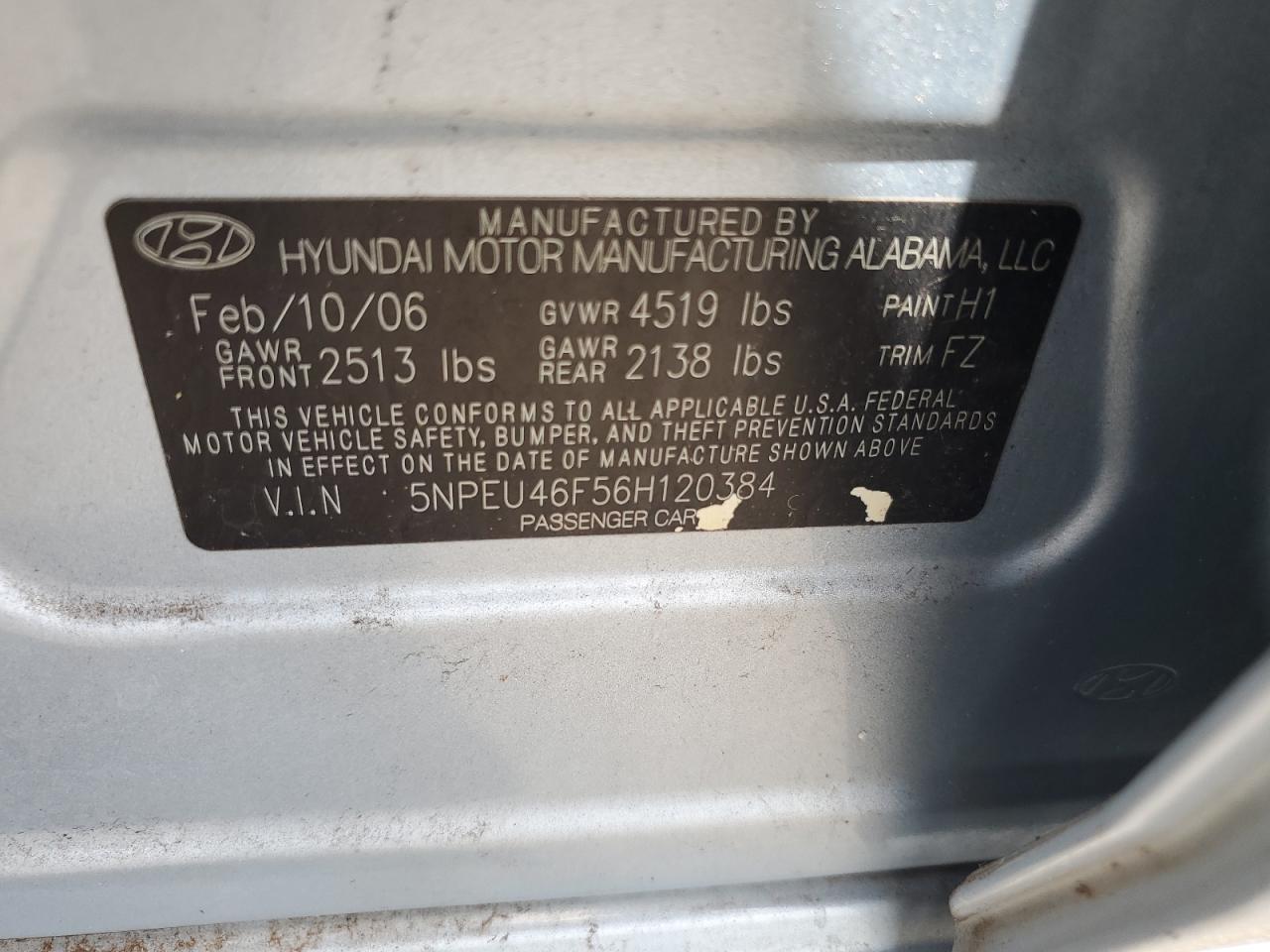 2006 Hyundai Sonata - Image 12
