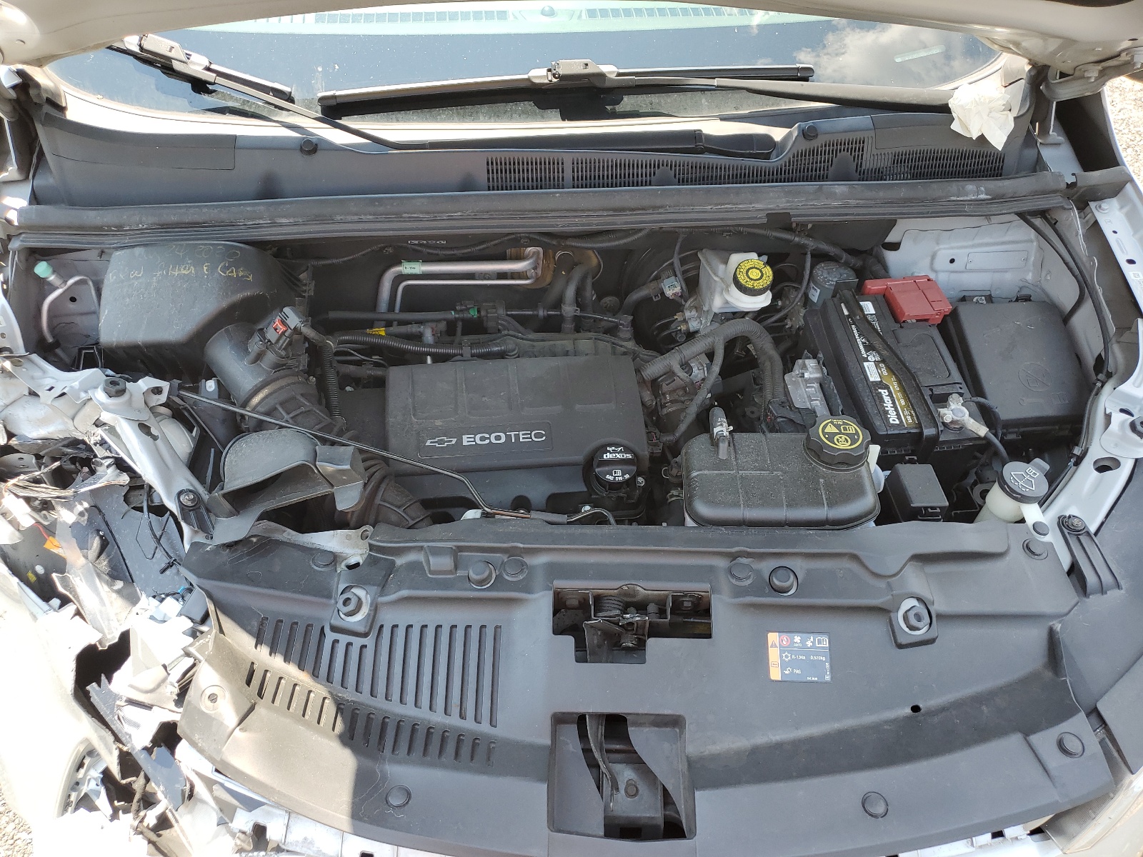 KL7CJKSB4HB163834 2017 Chevrolet Trax Ls