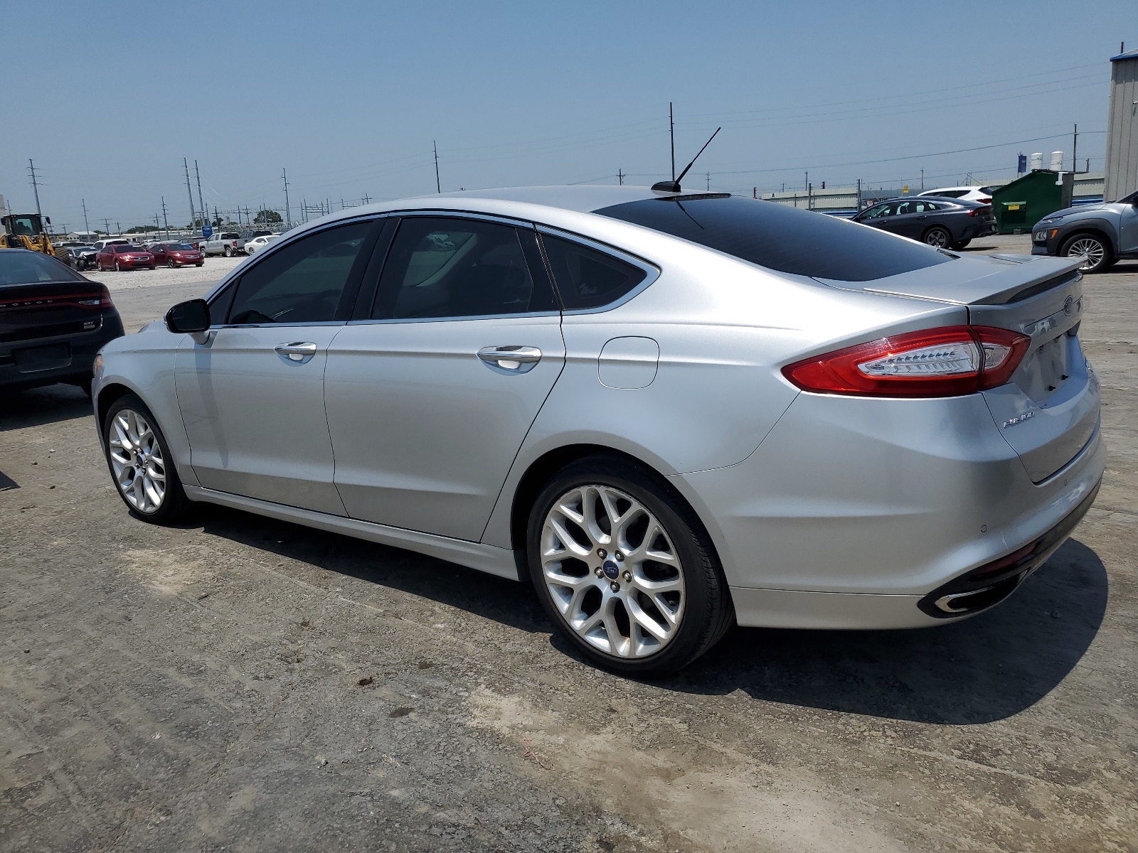 2014 Ford Fusion Titanium vin: 3FA6P0K96ER336802