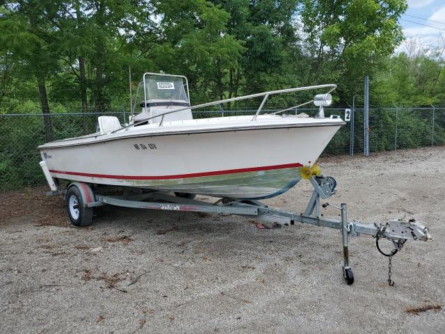 1989 Wells Cargo Boat W/Trl