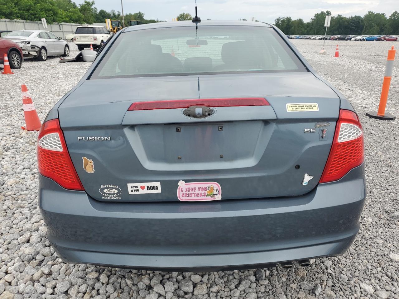 2011 Ford Fusion Se VIN: 3FAHP0HA3BR278525 Lot: 62037164