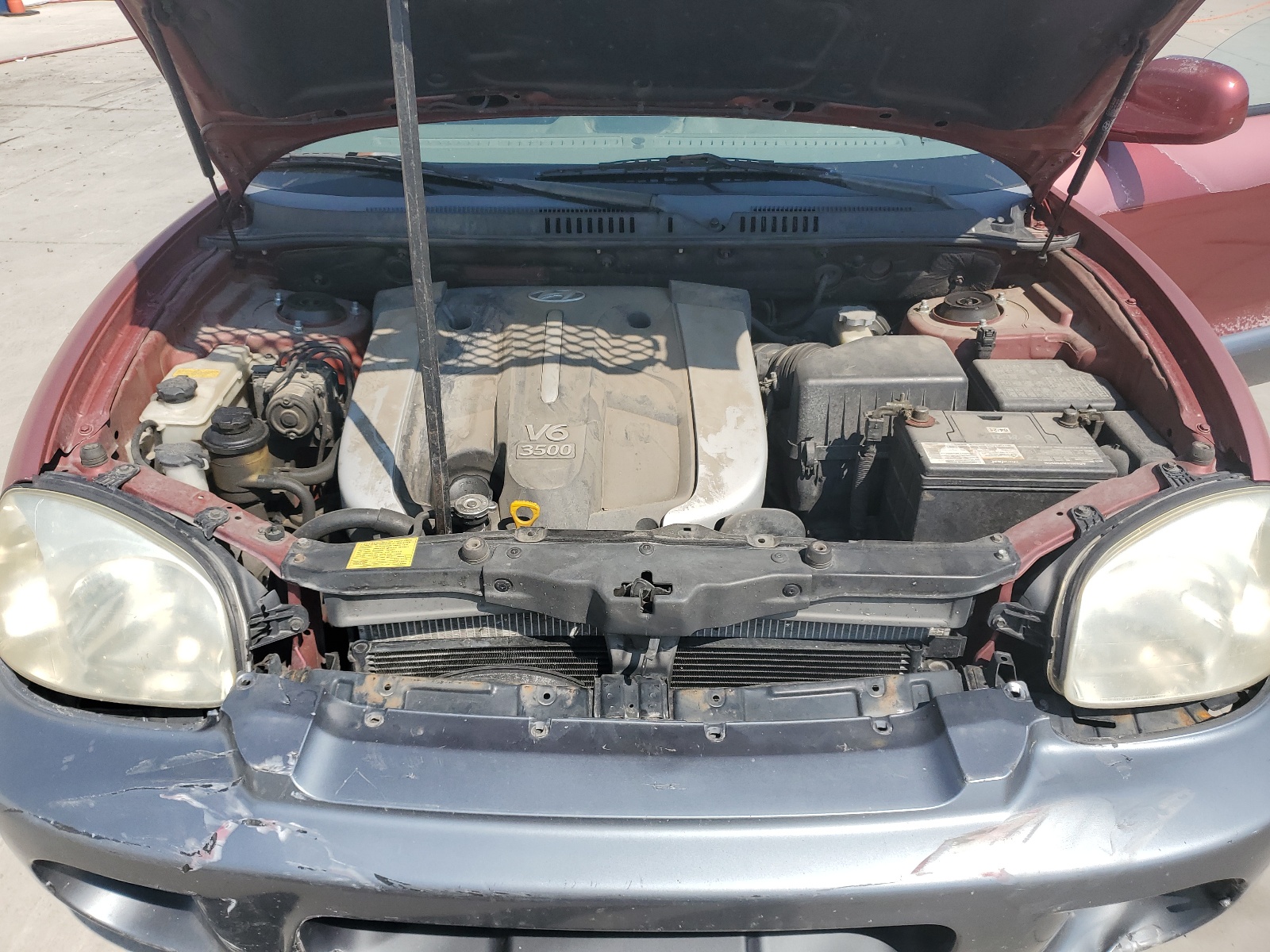 KM8SC73E04U798140 2004 Hyundai Santa Fe Gls