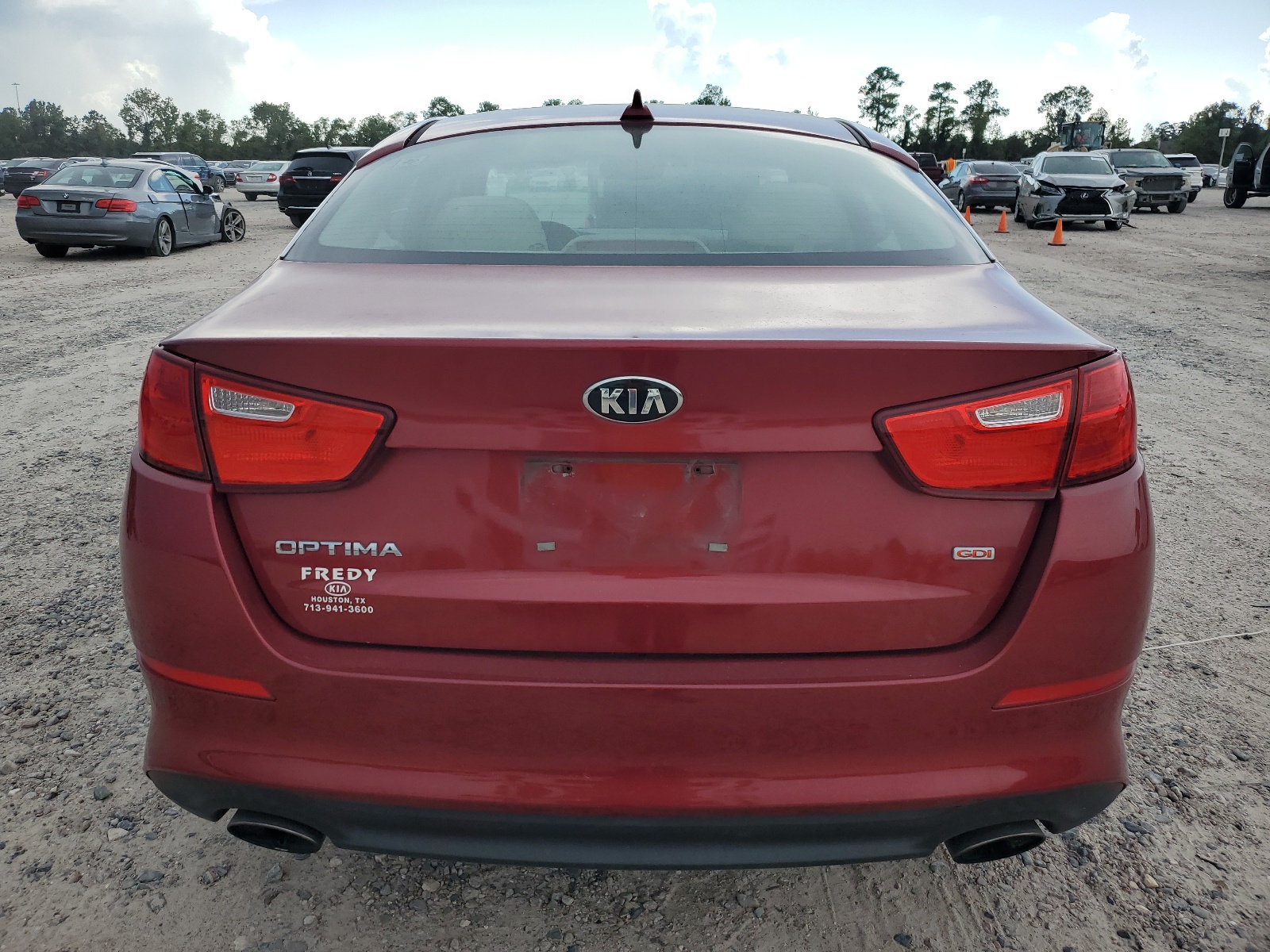 2015 Kia Optima Lx vin: 5XXGM4A77FG505501