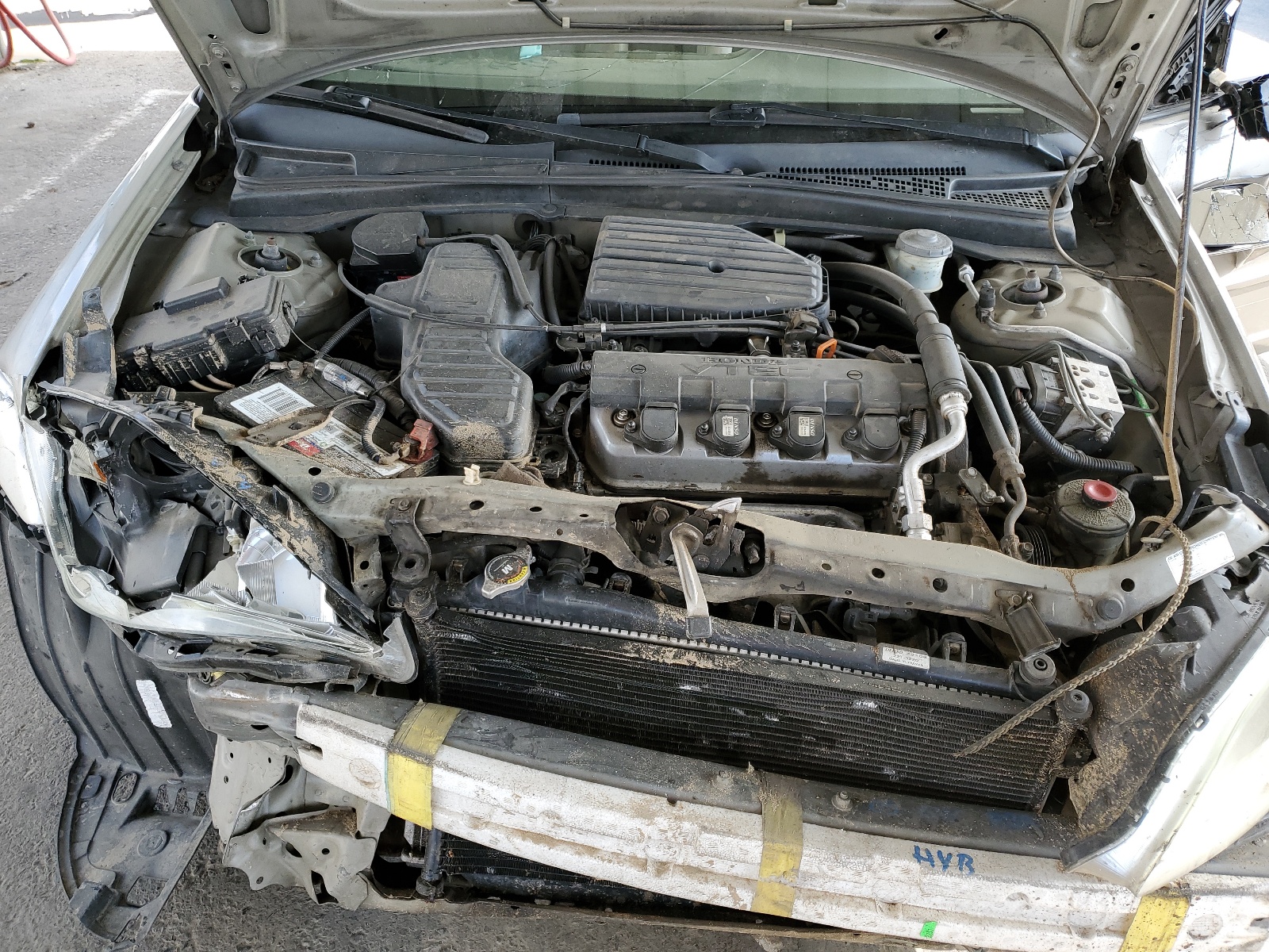 2HGES267X4H570042 2004 Honda Civic Ex