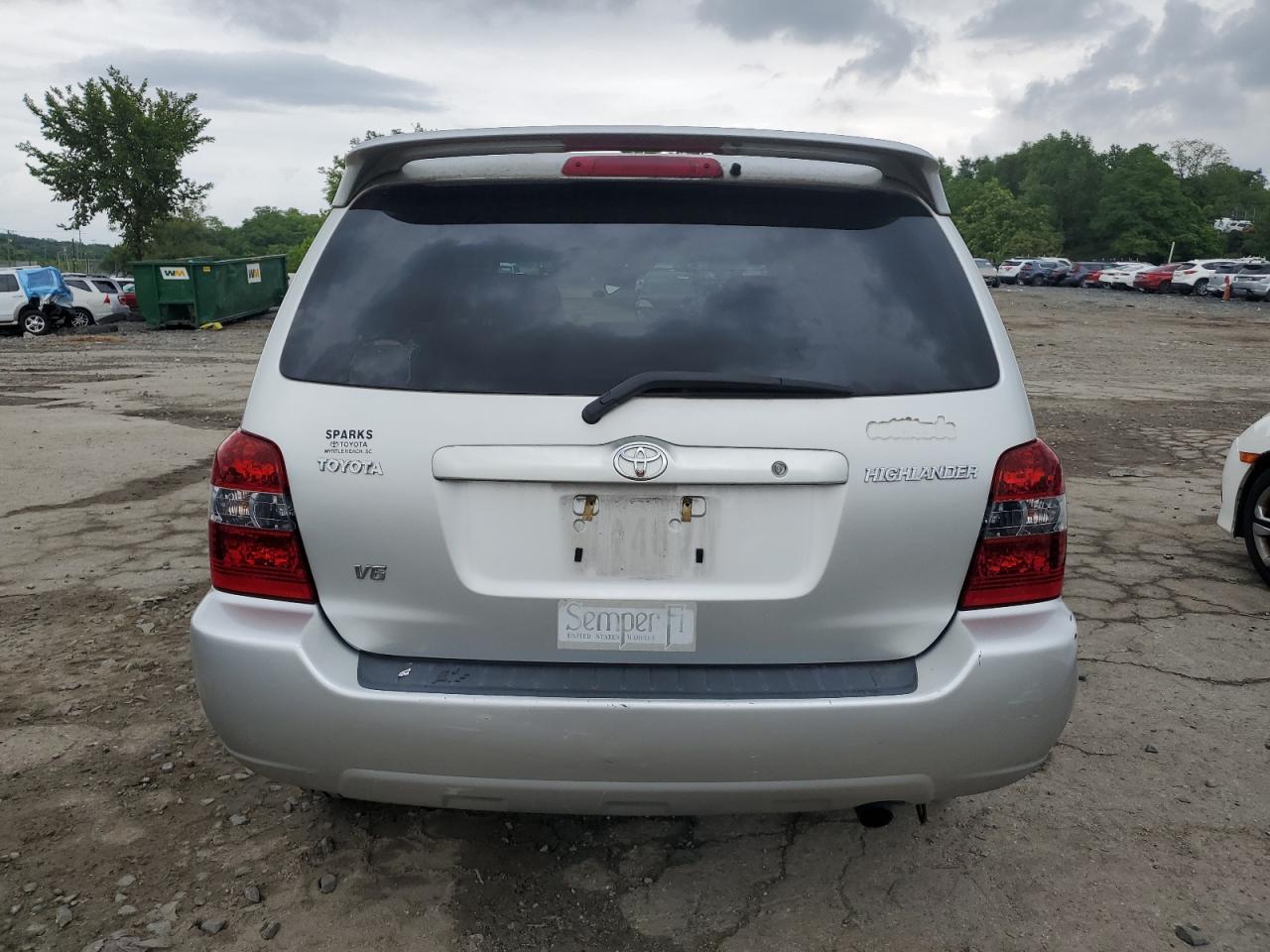 2005 Toyota Highlander Limited VIN: JTEGP21A350057518 Lot: 62894114