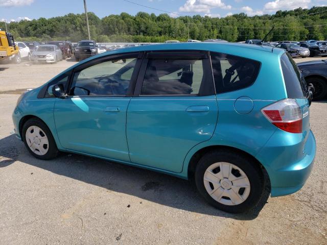 Хэтчбеки HONDA FIT 2013 Бирюзовый