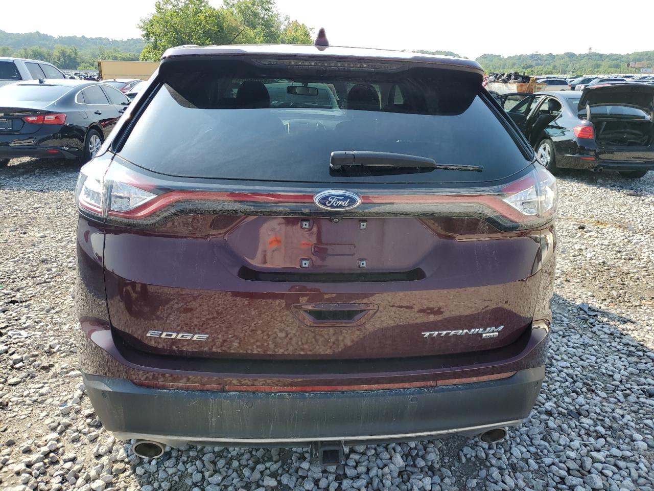 2017 Ford Edge Titanium VIN: 2FMPK4K84HBC21027 Lot: 63268404
