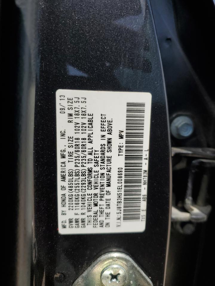 5J8TB3H51EL008690 2014 Acura Rdx Technology