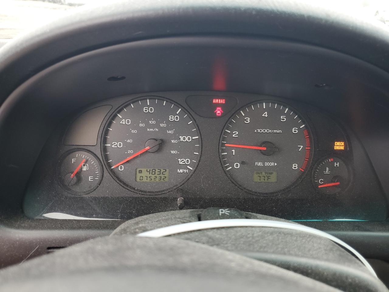 2001 Subaru Forester L VIN: JF1SF63531H762443 Lot: 61636354