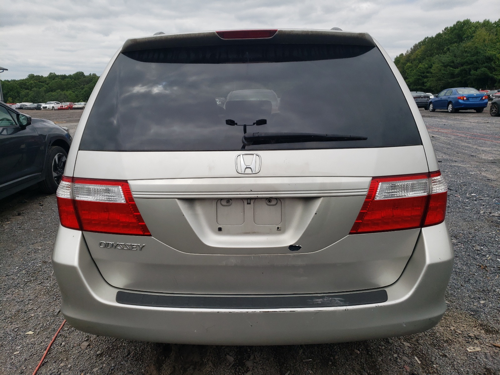 5FNRL38677B409536 2007 Honda Odyssey Exl