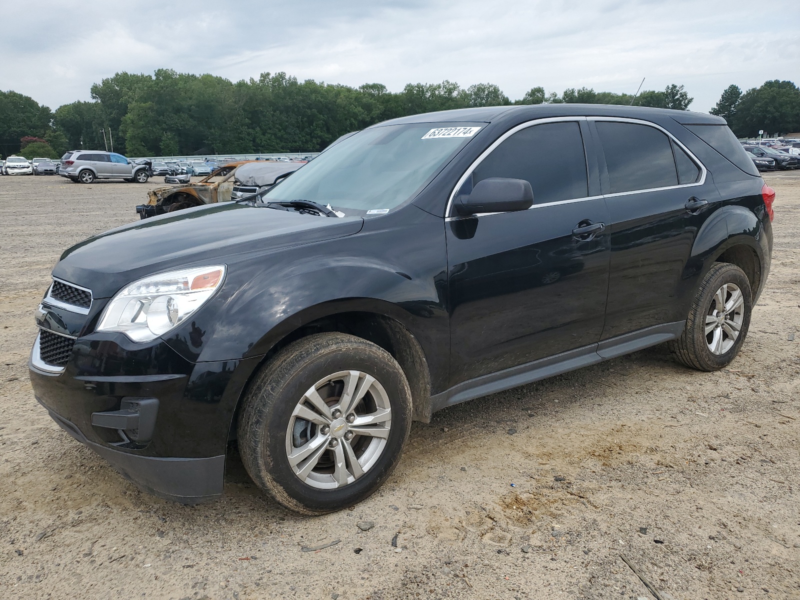 2012 Chevrolet Equinox Ls vin: 2GNALBEK9C6245089