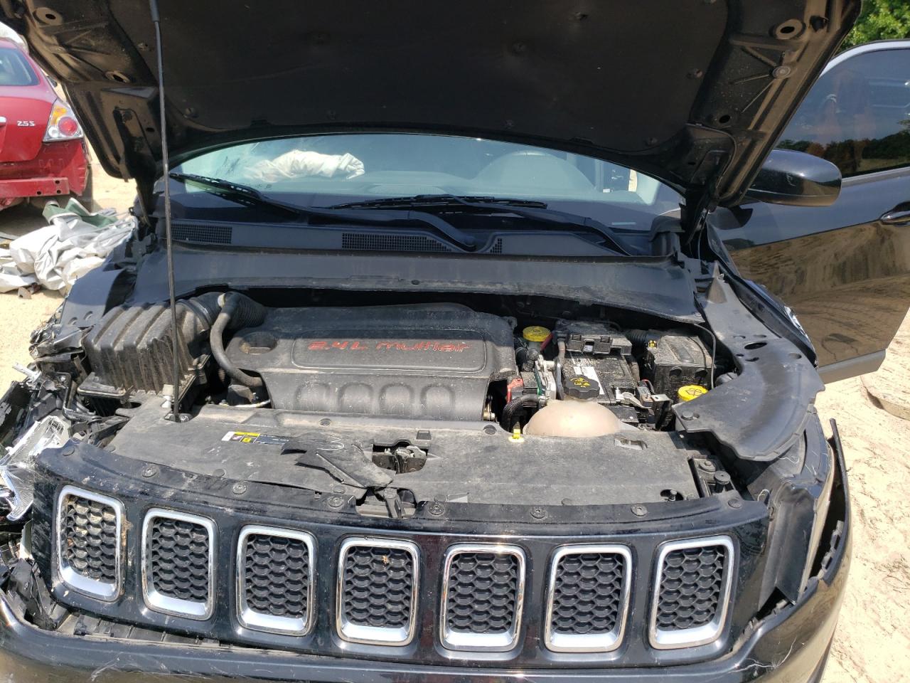 2018 Jeep Compass Latitude VIN: 3C4NJDBB4JT454829 Lot: 63331784