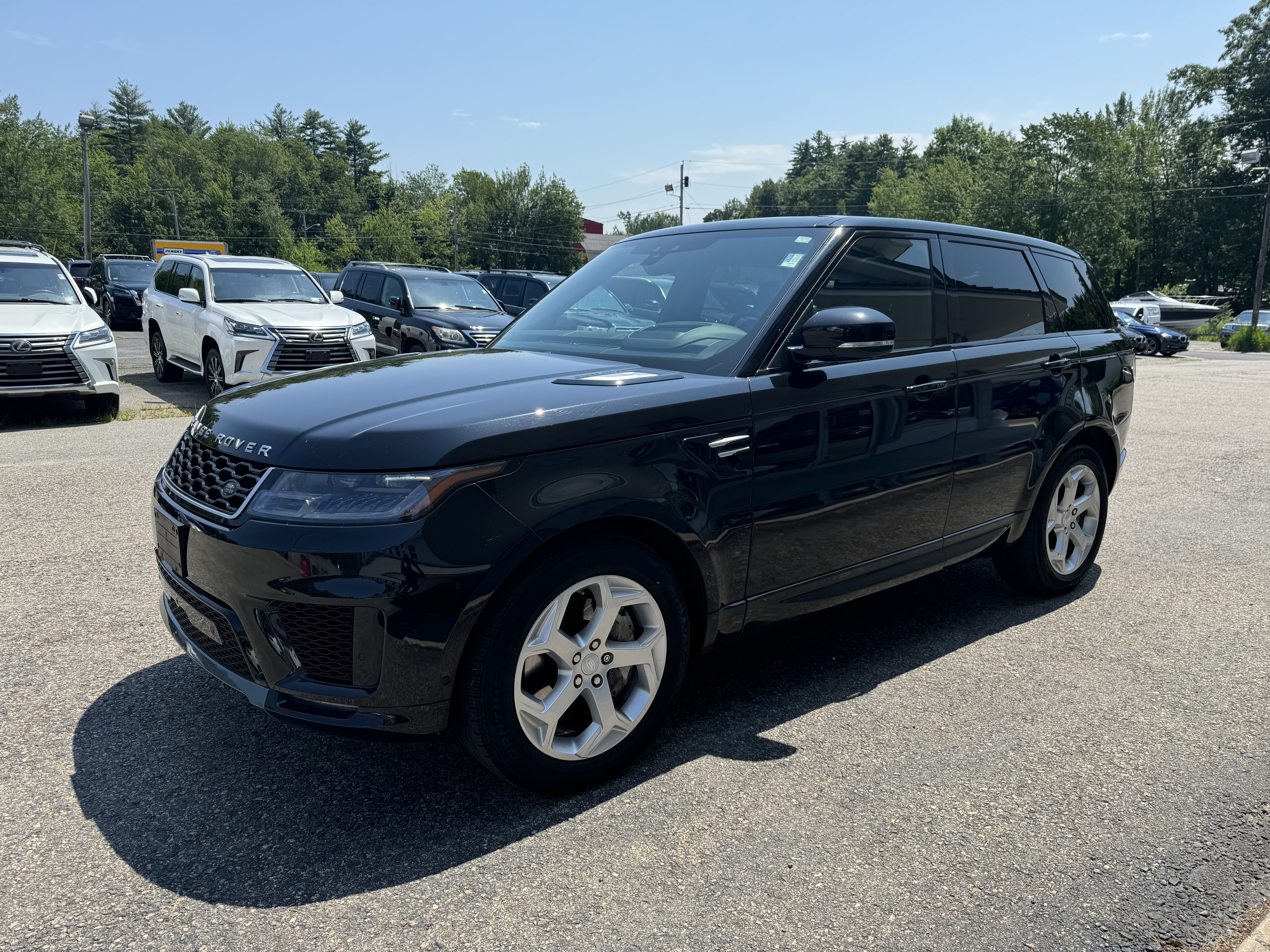 2018 Land Rover Range Rover Sport Hse vin: SALWR2RV1JA406917