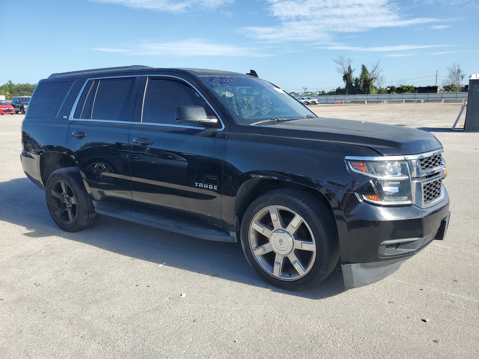 2016 Chevrolet Tahoe K1500 Ls vin: 1GNSKAEC9GR383509