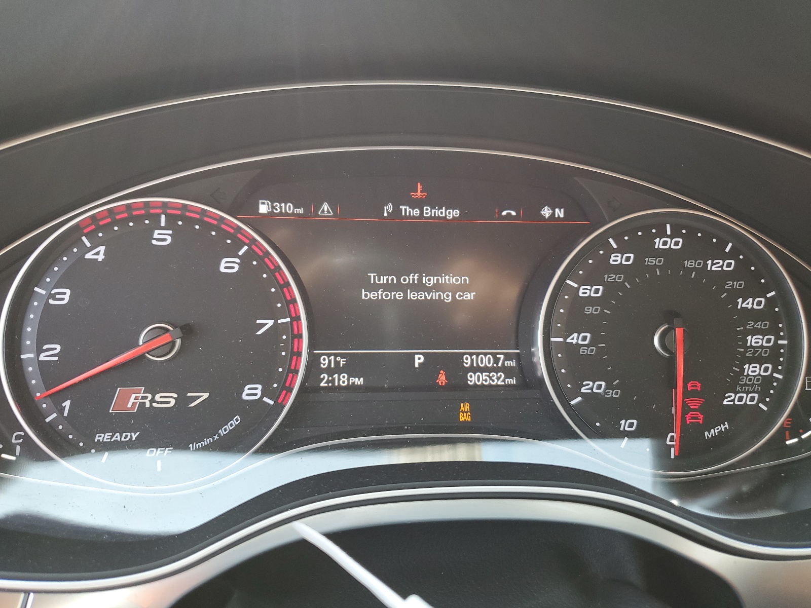 WUAWAAFC7HN904296 2017 Audi Rs7 Prestige