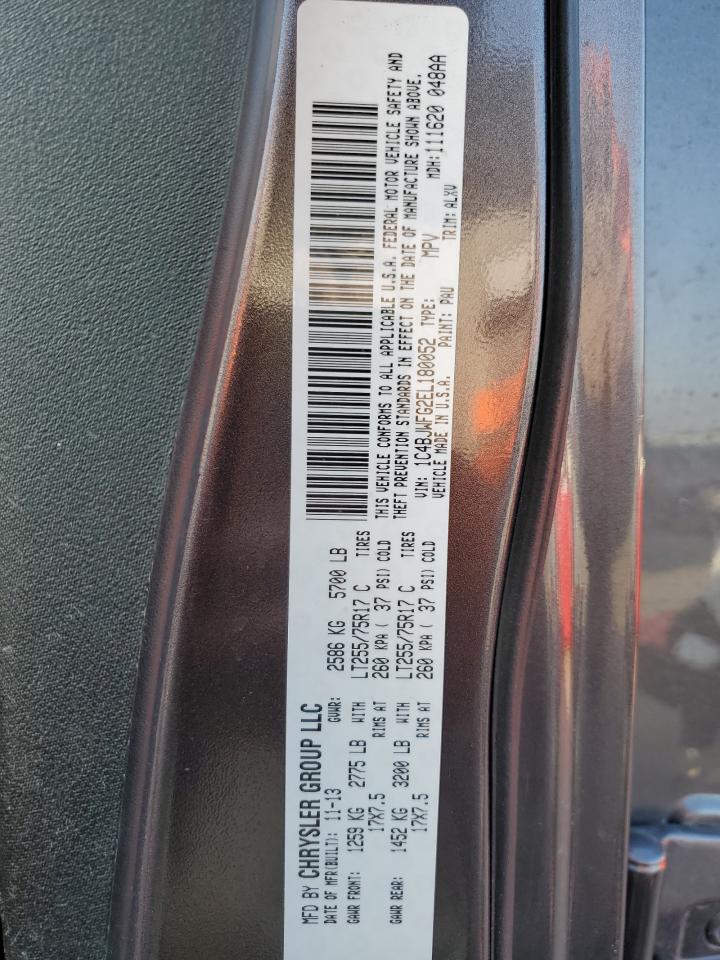 2014 Jeep Wrangler Unlimited Rubicon VIN: 1C4BJWFG2EL180052 Lot: 63534144