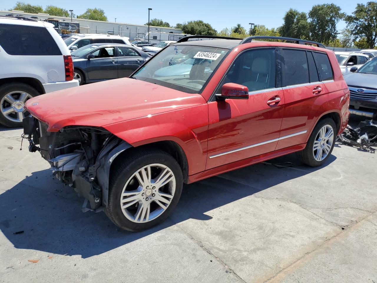 2014 Mercedes-Benz Glk 350 VIN: WDCGG5HB7EG177666 Lot: 63546224