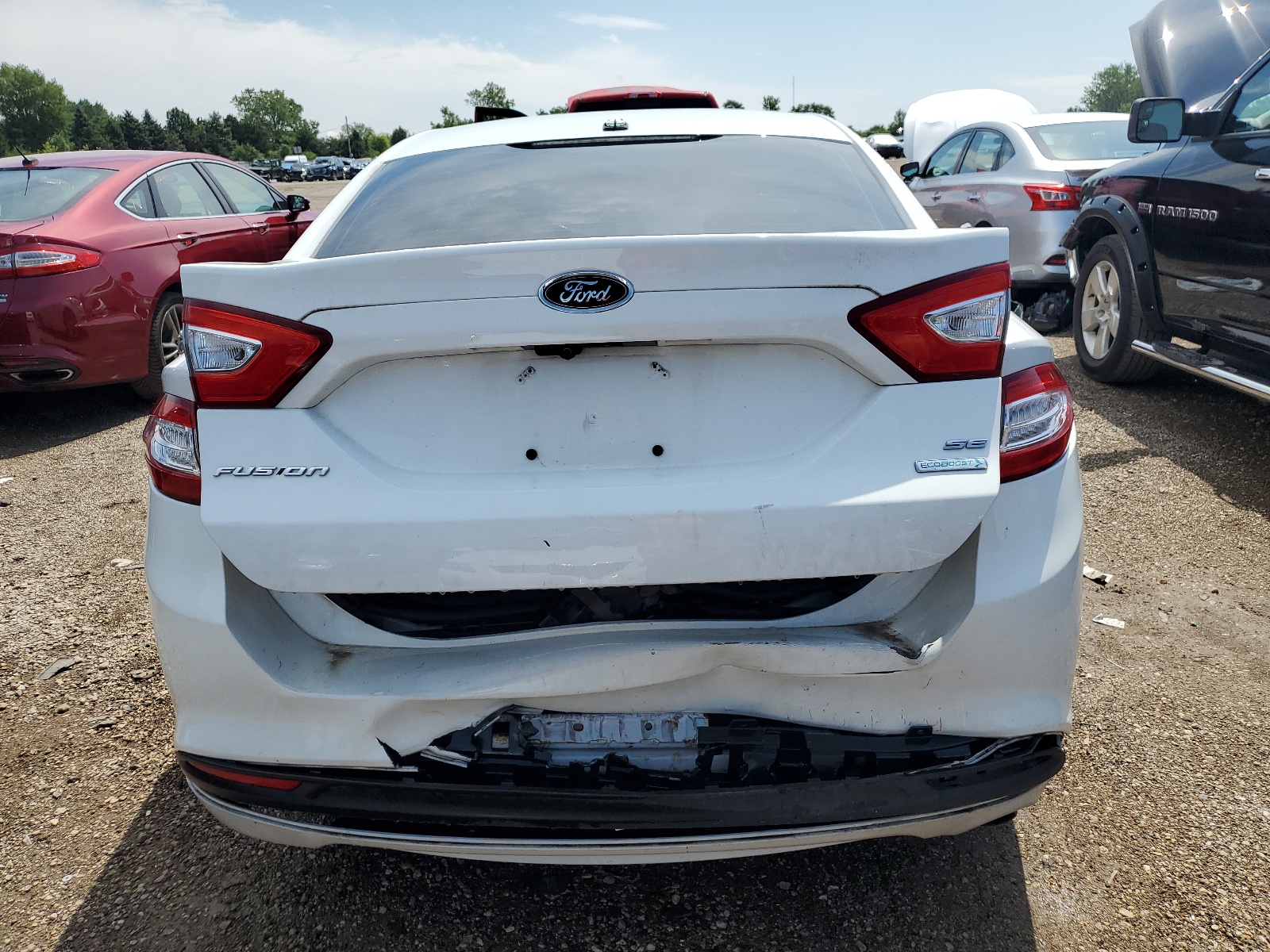 3FA6P0HR7DR337267 2013 Ford Fusion Se