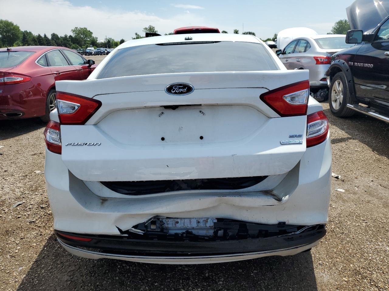 2013 Ford Fusion Se VIN: 3FA6P0HR7DR337267 Lot: 62288074