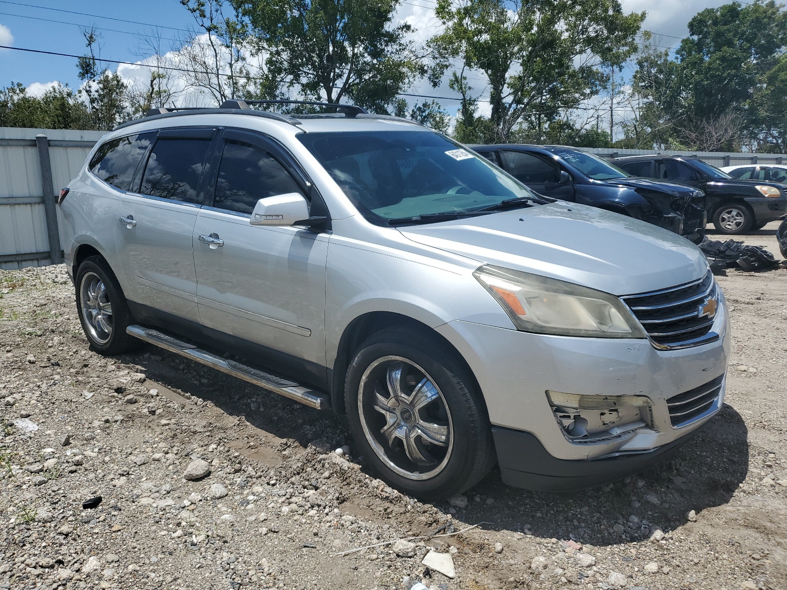 2014 Chevrolet Traverse Ltz vin: 1GNKRJKD3EJ183553