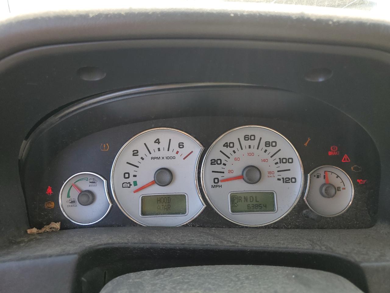 2007 Ford Escape Hev VIN: 1FMCU59H87KA14861 Lot: 58911104