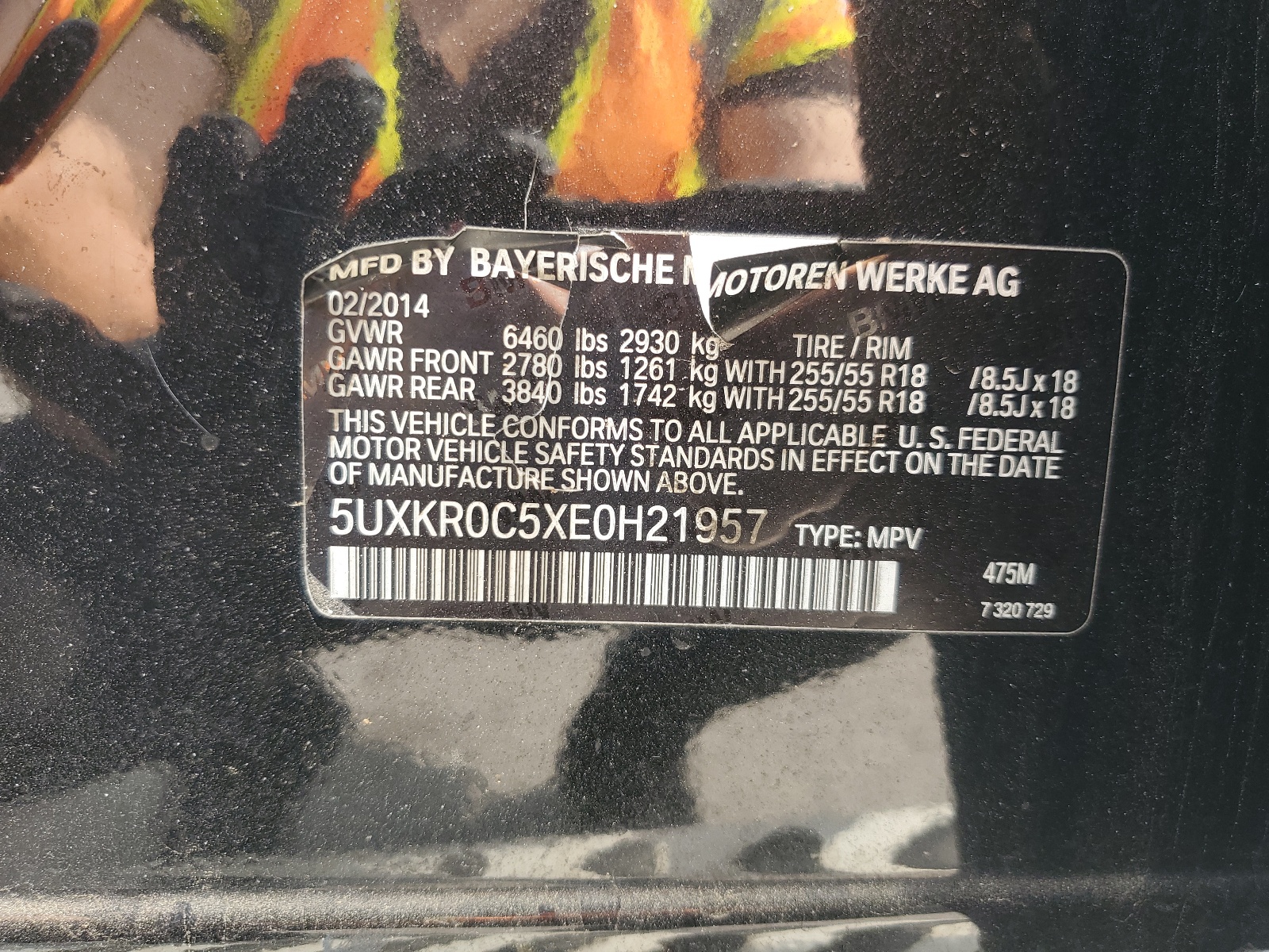 5UXKR0C5XE0H21957 2014 BMW X5 xDrive35I