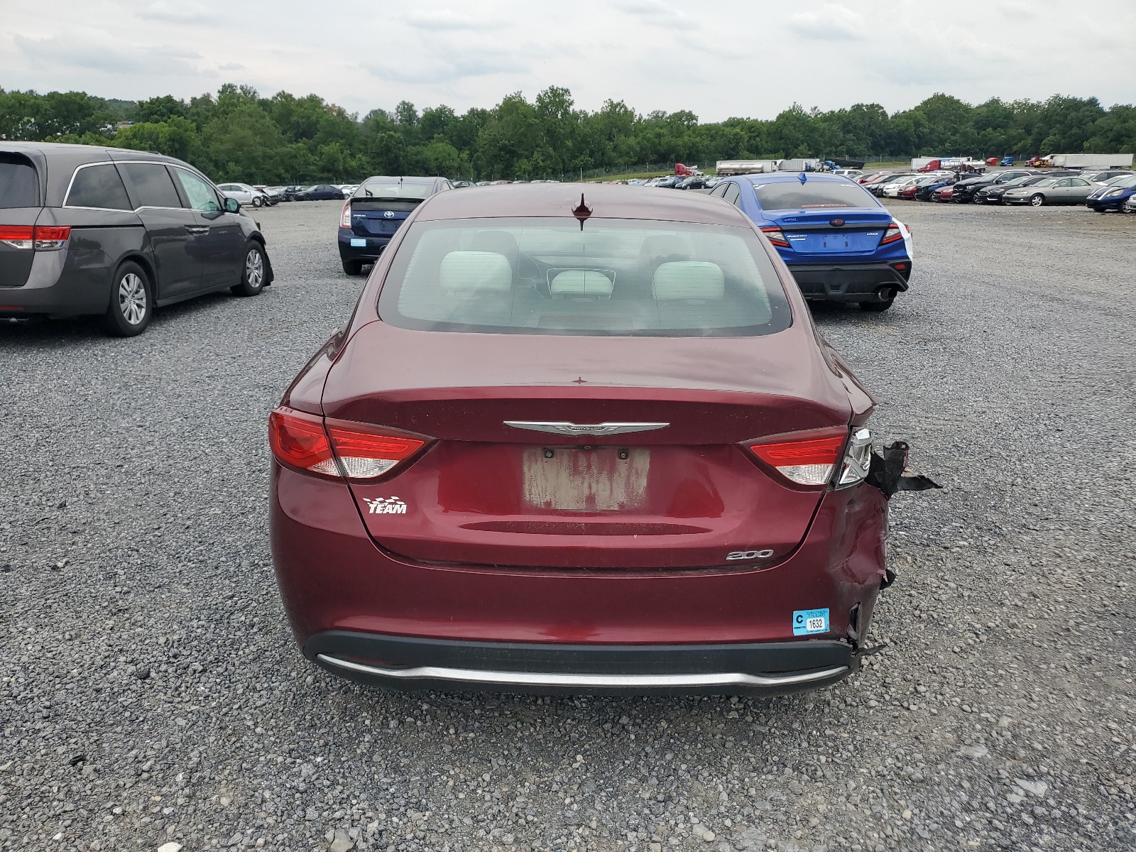 1C3CCCAB8FN662074 2015 Chrysler 200 Limited