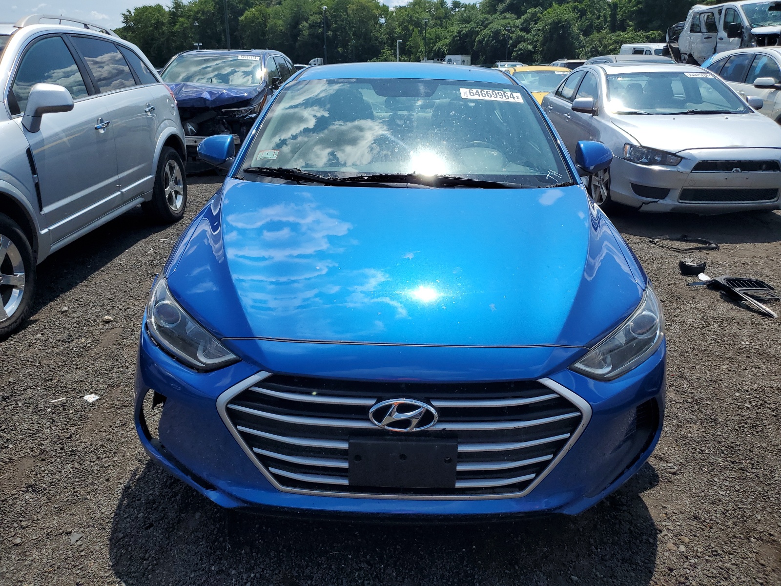 2017 Hyundai Elantra Se vin: KMHD84LF4HU145060