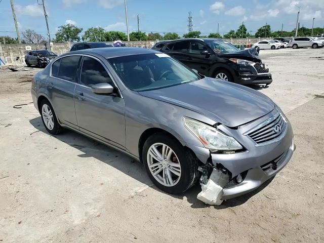 2012 Infiniti G25 VIN: JN1DV6AR5CM861158 Lot: 63277664