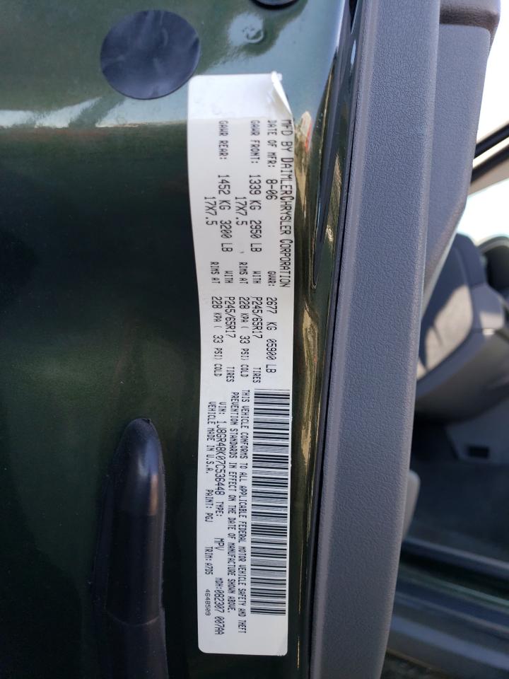 2007 Jeep Grand Cherokee Laredo VIN: 1J8GR48K07C536448 Lot: 65083984